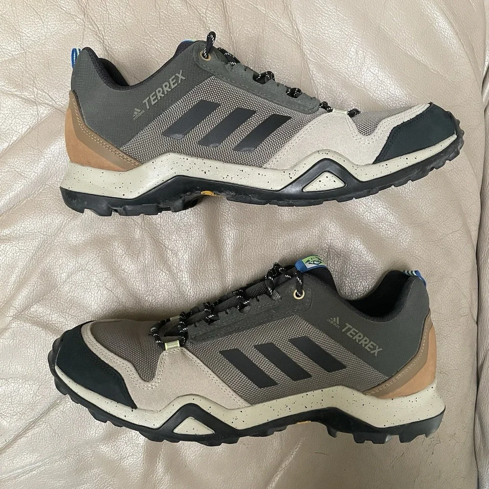Adidas Terrex AX3 Hiking Shoes Men's 11 Outdoor Lace Continental Green EF0338
